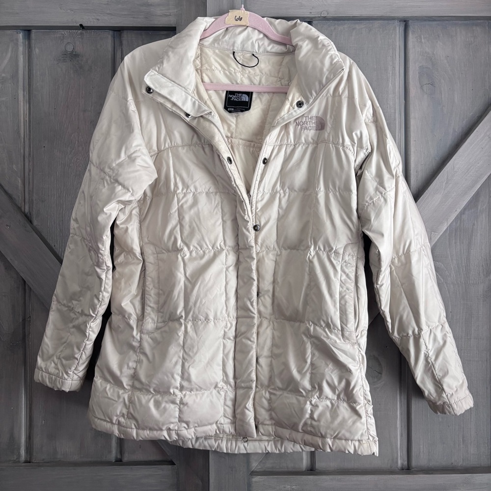 The North Face Ivory‎ Goose Down Jacket Size Small